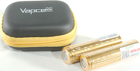 Test Review Of Vapcell Inr Mah K Gold Rechargeable